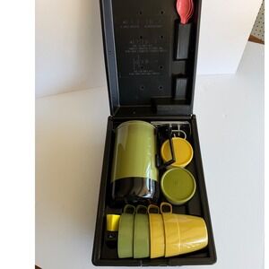Vintage Empire Kar-N-Home Portable Coffee Maker Kit 12V 120V Travel Set
